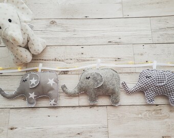elephant nursery decorations