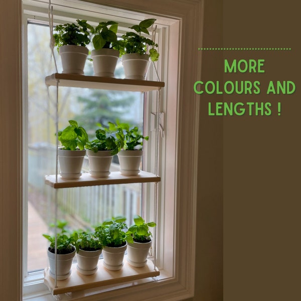 Hanging Window Shelf Etsy