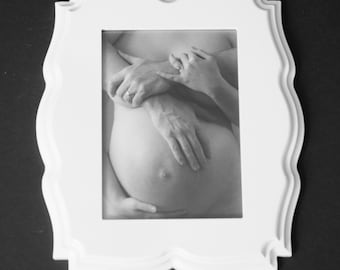 Whimsical Photo Frame - for 5x7 pictures - Profile 3 - Baby picture - Wedding picture - Engagement picture