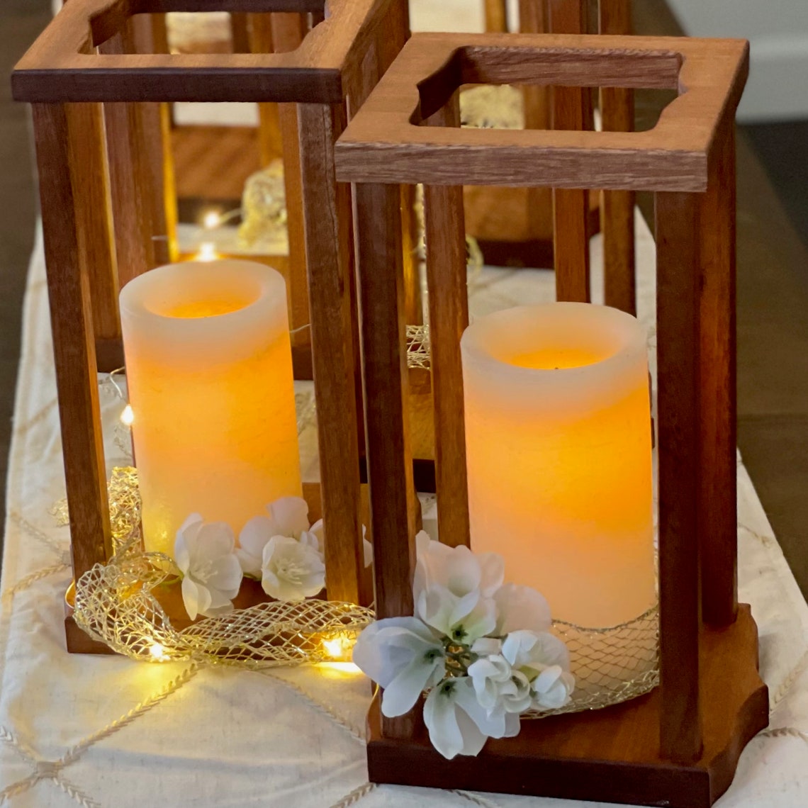 Wood Lanterns Bulk Package Wedding Center Piece Bulk Package Etsy