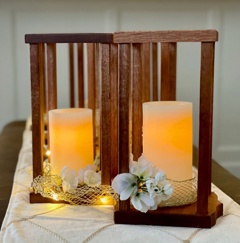 Wood Lanterns Bulk Package Wedding Center Piece Bulk Package Etsy
