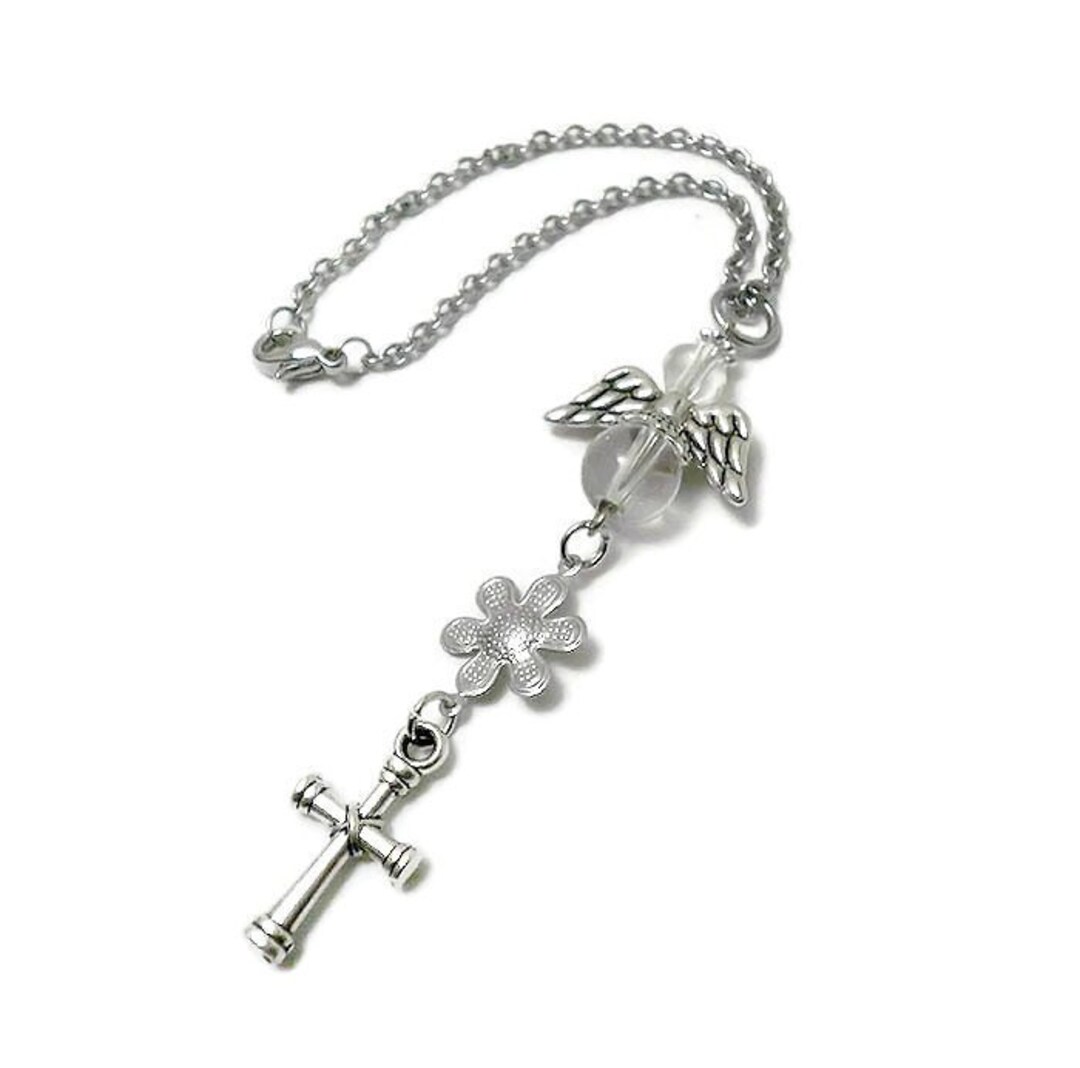 Angel Car Mirror Charmcross Car Hangingangel Mirror Etsy