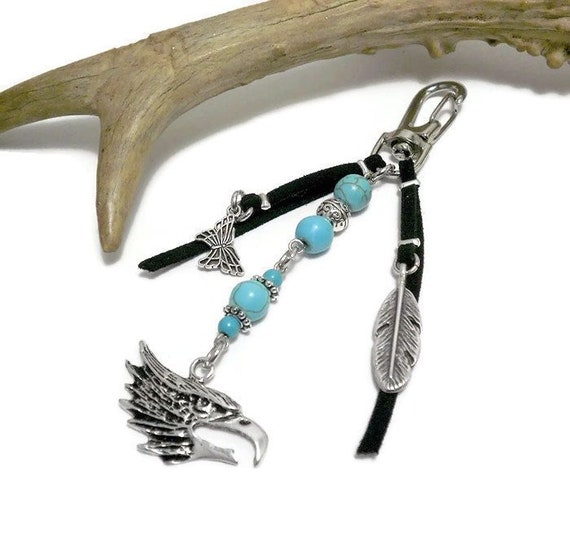 Eagle Charm Gift Feather and Eagle American Eagle Gift Etsy Canada