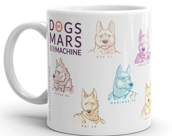 DOGS of MARS Portraits Mug