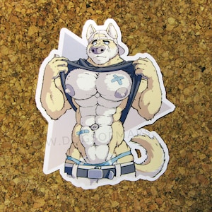 DOGS of MARS Muscle Stickers Einen