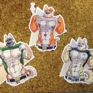 DOGS of MARS Muscle Stickers image 6