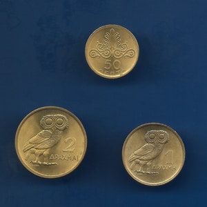 ギリシャコイン ギリシャ 5ドラクマ | フェニックス | ペガサス | 1973