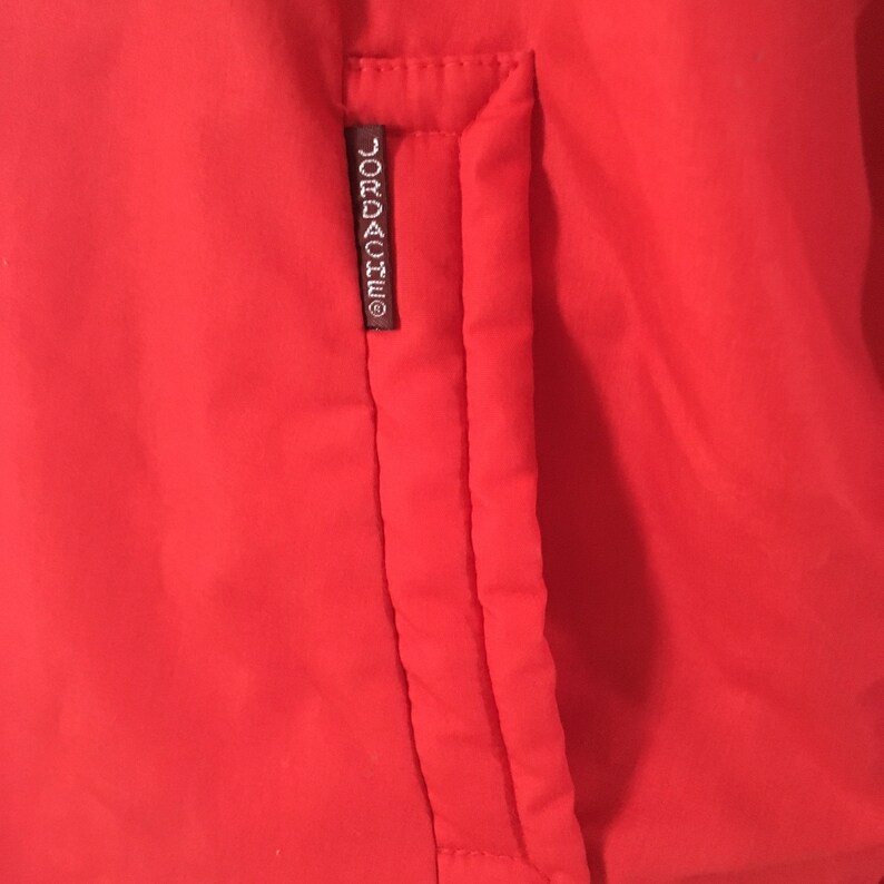 1980s red Jordache jacket