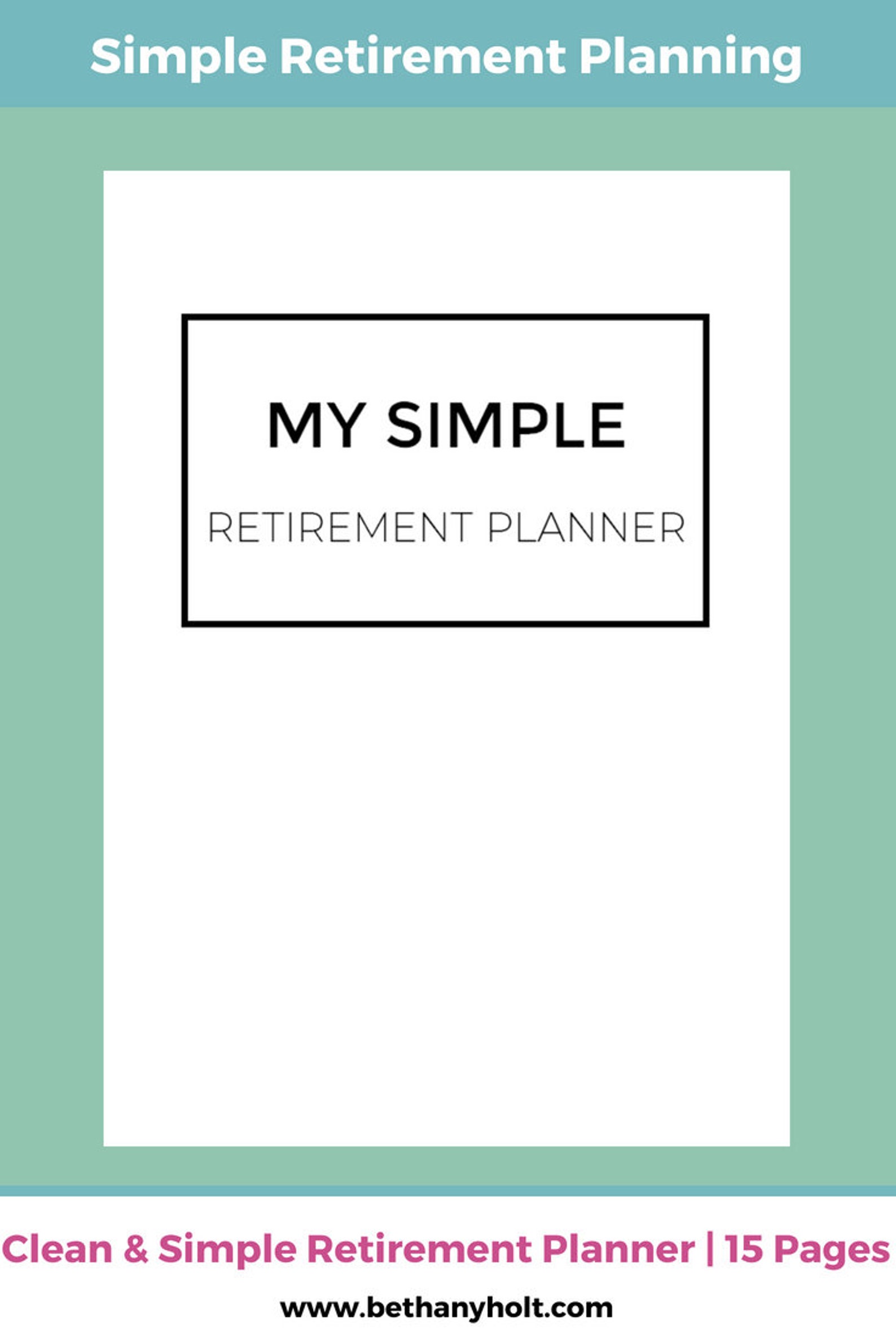 Retirement Planner, Planner Retirement, Financial Planner, Budget