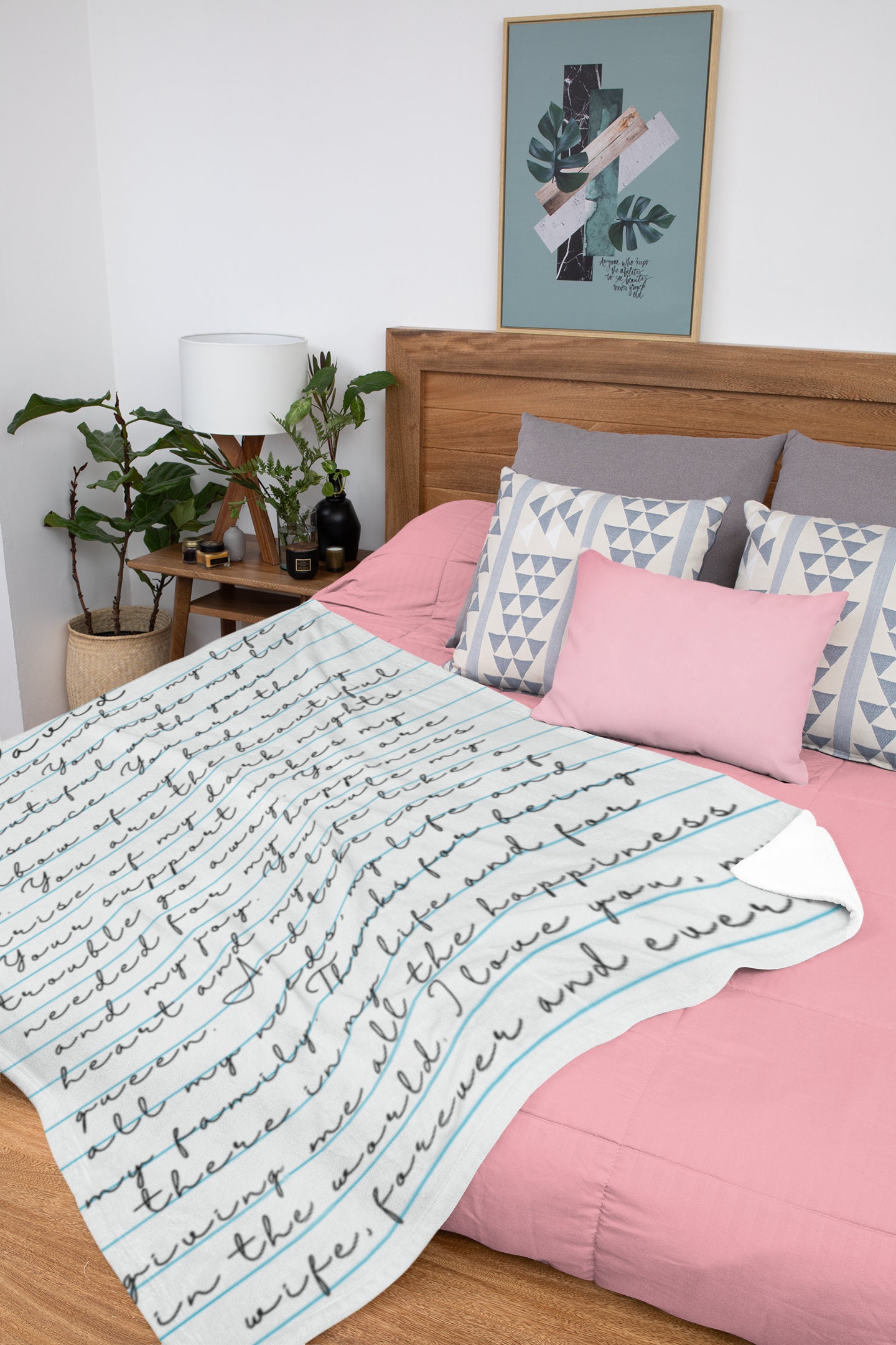 Personalized Love Story Blanket Custom Blanket Husband Gift - Etsy Australia