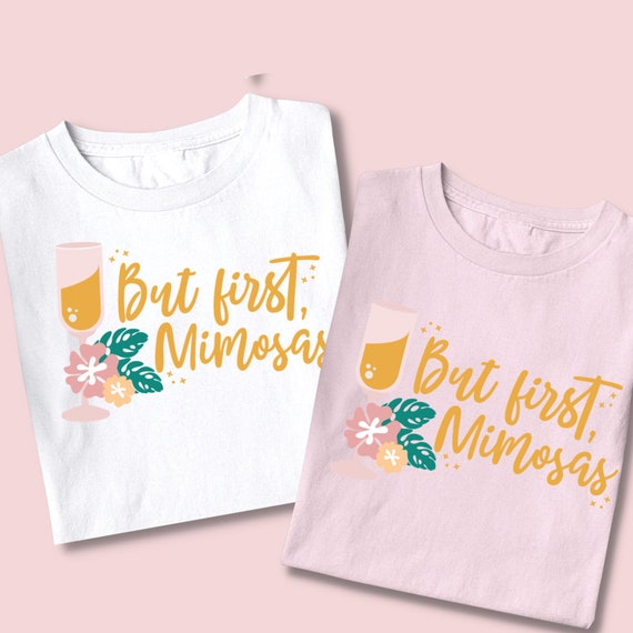 Dictar Fragua Menstruación Primera camiseta de Mimosas regalo de novia camisetas de - Etsy España