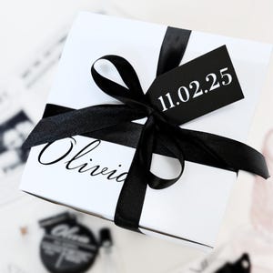 Gepersonaliseerde geschenkdoos – aangepaste geschenkdoos bruidsmeisje, geschenkdoos bruiloft, doos bruidsfeest, gepersonaliseerde geschenkdoos, voorstel bruidsmeisje