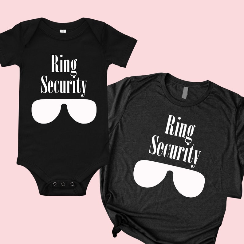 Ring Security Outfit Baby Bodysuit Ring Bearer Baby Etsy