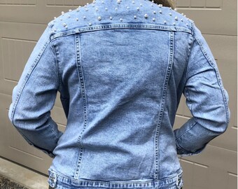 Bride Jean Jacket Last Name Jean Jacket 