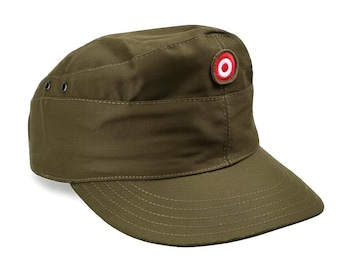 Authentic Austrian Army Field Cap - Olive Drab Military Surplus