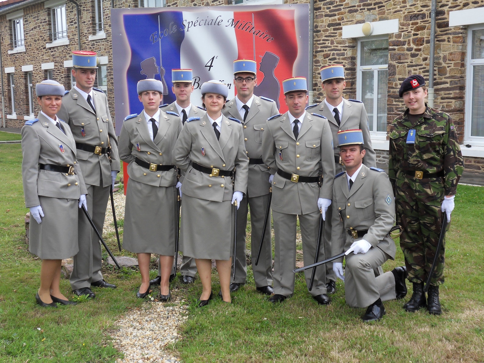 Rare Vintage French Military Academy Saint Cyr Officer's Ecole Speciale