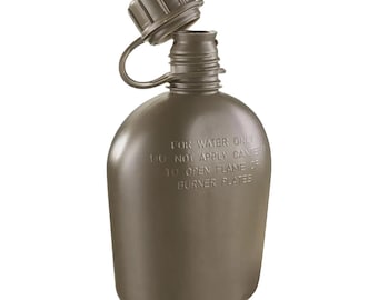 U.S. Military Surplus 1 Quart Canteen Previously Issued Outdoor Camping Canteen