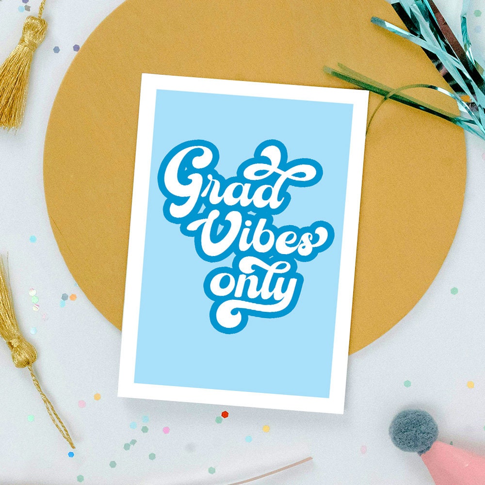 Graduation Card Printable Instant Downloadable Blank Card for Graduate