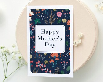 PRINTABLE Mother's Day Card, Blank Instant Downloadable Card for Mom ...