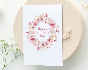 PRINTABLE Mother's Day Card, Blank Instant Downloadable Card for Mom ...