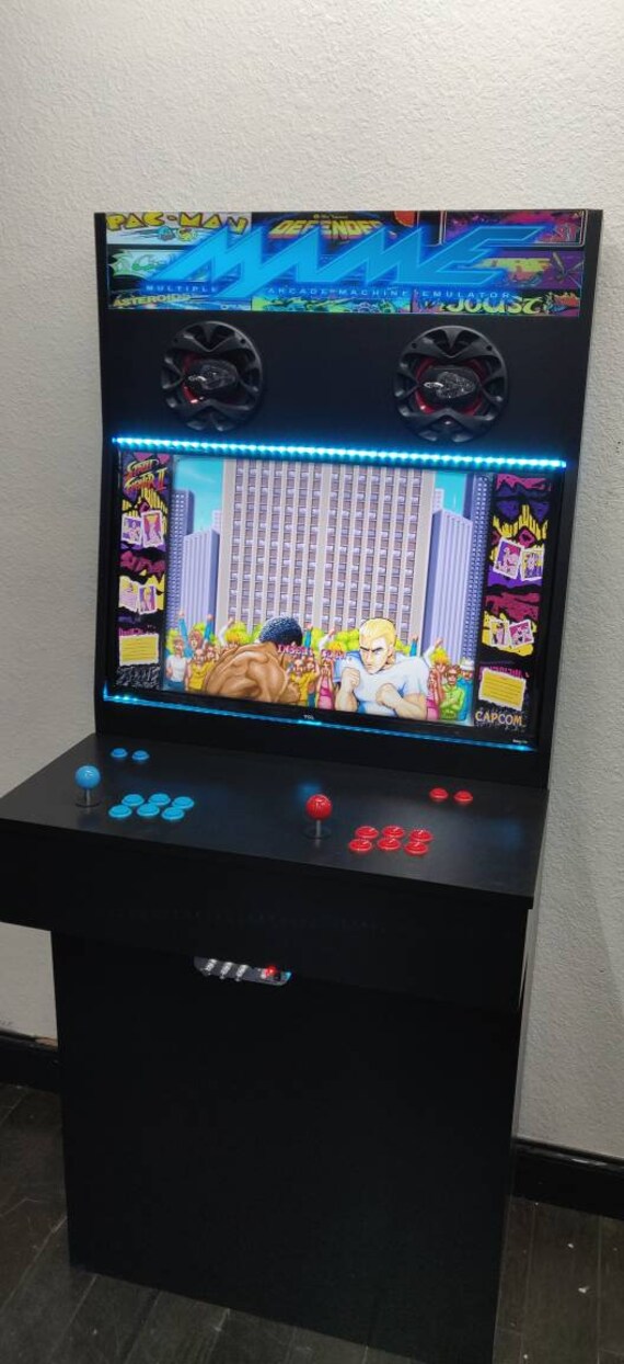 Arcade Cabinet Slim Model With Thousands Of Retro Games Etsy