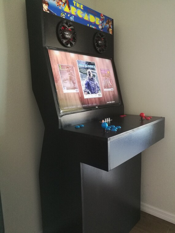 Slim Arcade Machine Cabinet with Thousands of retro games | Etsy