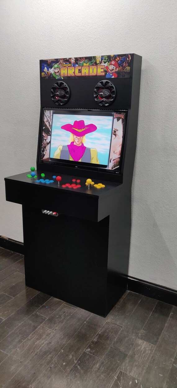 4 Player Arcade Cabinet With Thousands Of Retro Games Etsy