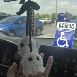 Achteruitkijkspiegelbedel Ghost