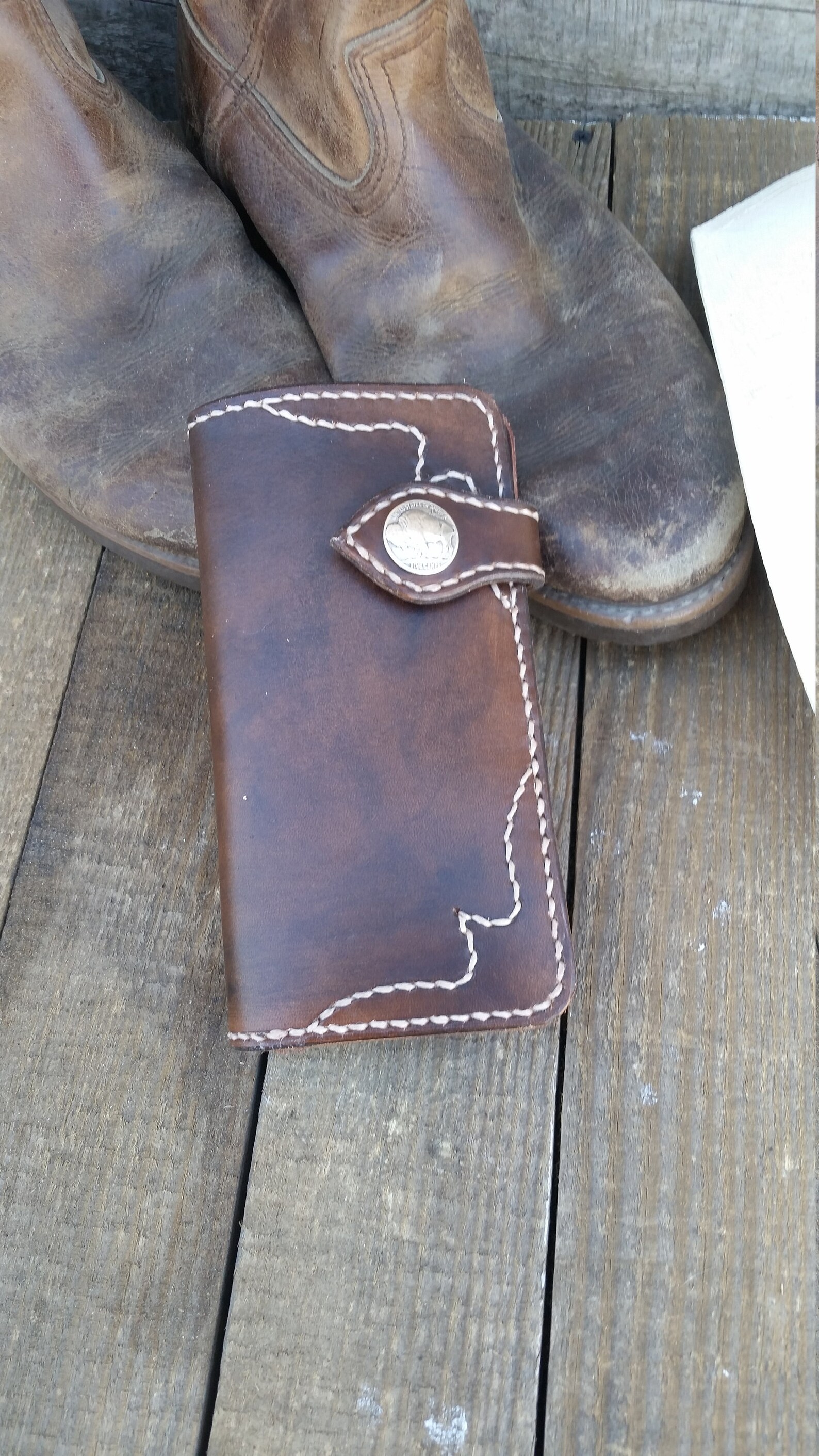 Long Wallet Vertical Wallet Cowboy Wallet Biker Wallet Etsy UK