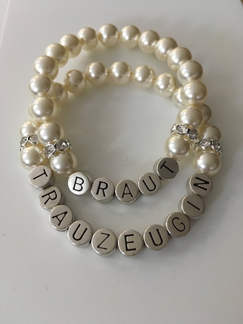 wedding Bridal jewelry Wedding Bracelet Bride and Trauner
