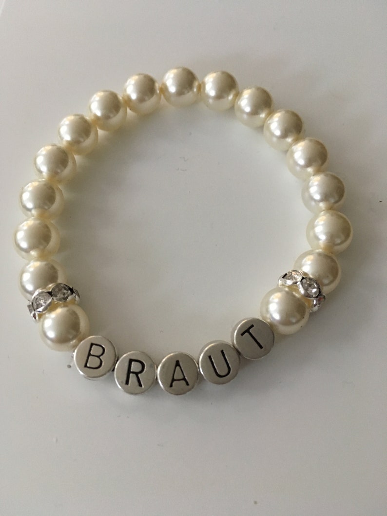 wedding Bridal jewelry Wedding Bracelet Bride and Trauner
