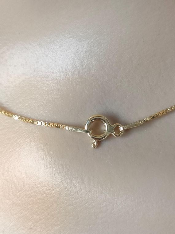 Chaine venitienne carrée argent Côté Mecs - Vente en ligne de bijoux