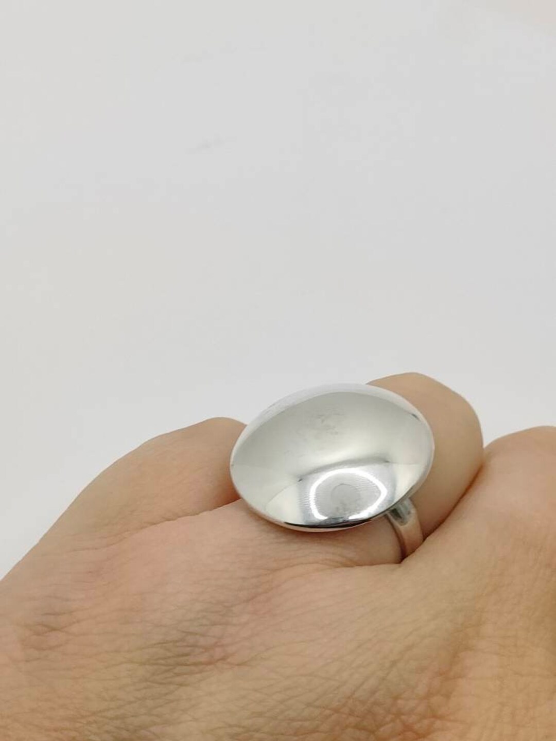Bague Femme Argent Massif 925 Cercle En T Taille 62 - Thanina - Neuf Avec étiquettes