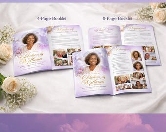 Large Funeral Program Printing | Obituary Programs | Celebration of Life Programs | Memorial Service Booklets | Custom Funeral Programs