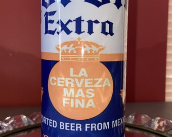 Vaso de cerveza Corona personalizado de 20 oz/incluye 2 pajitas y un cepillo de limpieza-Apto para lavavajillas