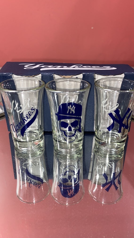 Personalized Sports Shot Glass Set Etsy