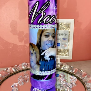Personalized 20oz Bluetooth speaker tumbler