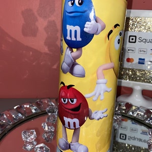 M&M tumbler cup