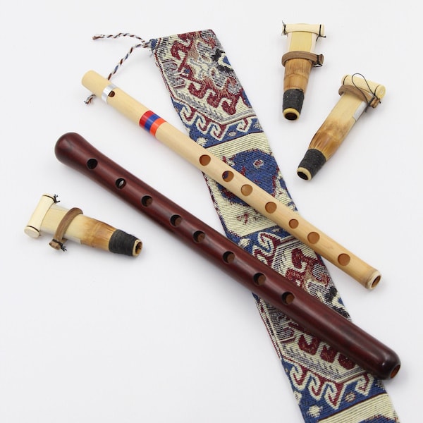 Armenian abricot wood Duduk + 3 reeds + case new from Armenia Hand made apricot wood pro duduk A oboe flute music woodwind
