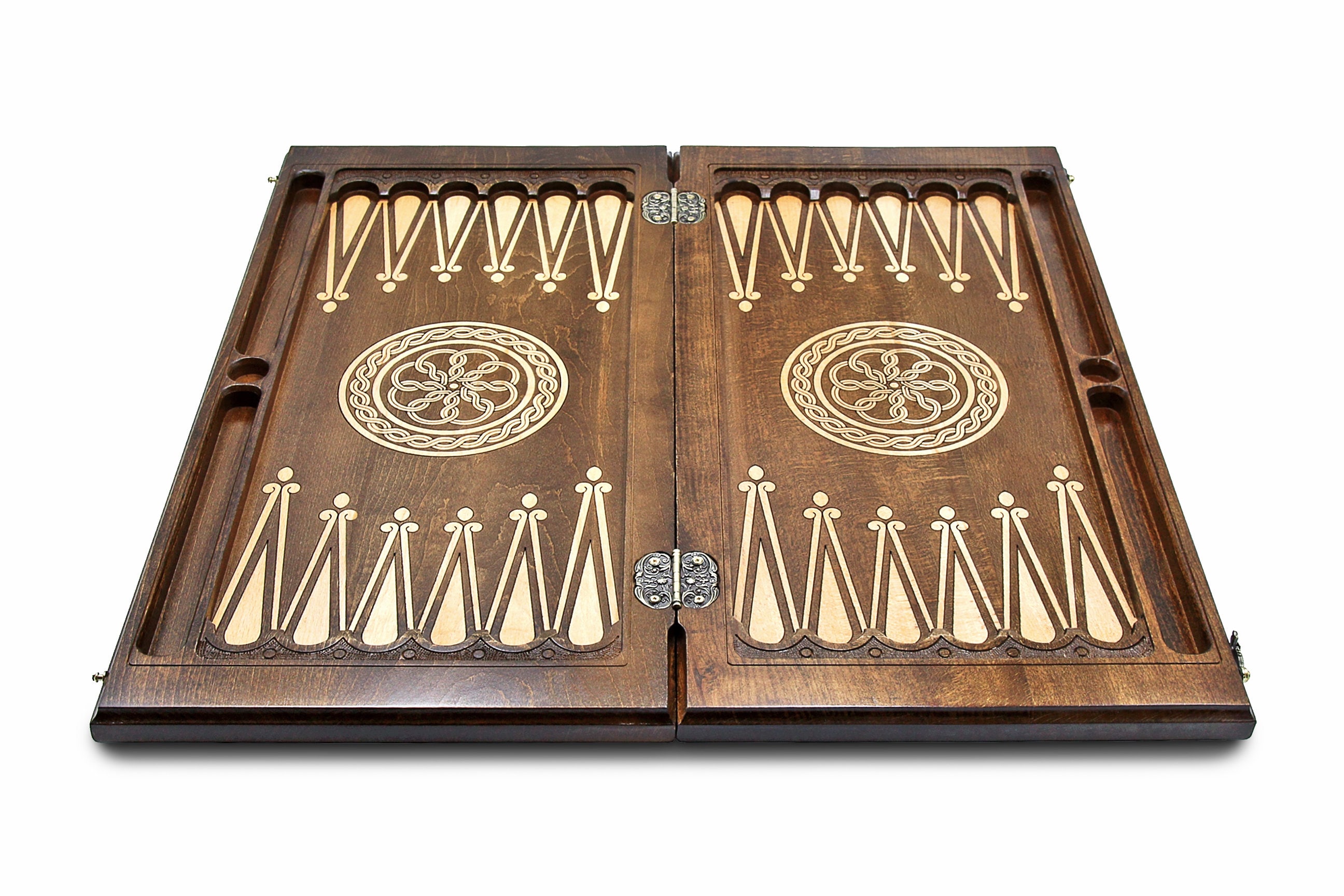 Wooden Backgammon set Luxury board Handmade Backgammon board Etsy