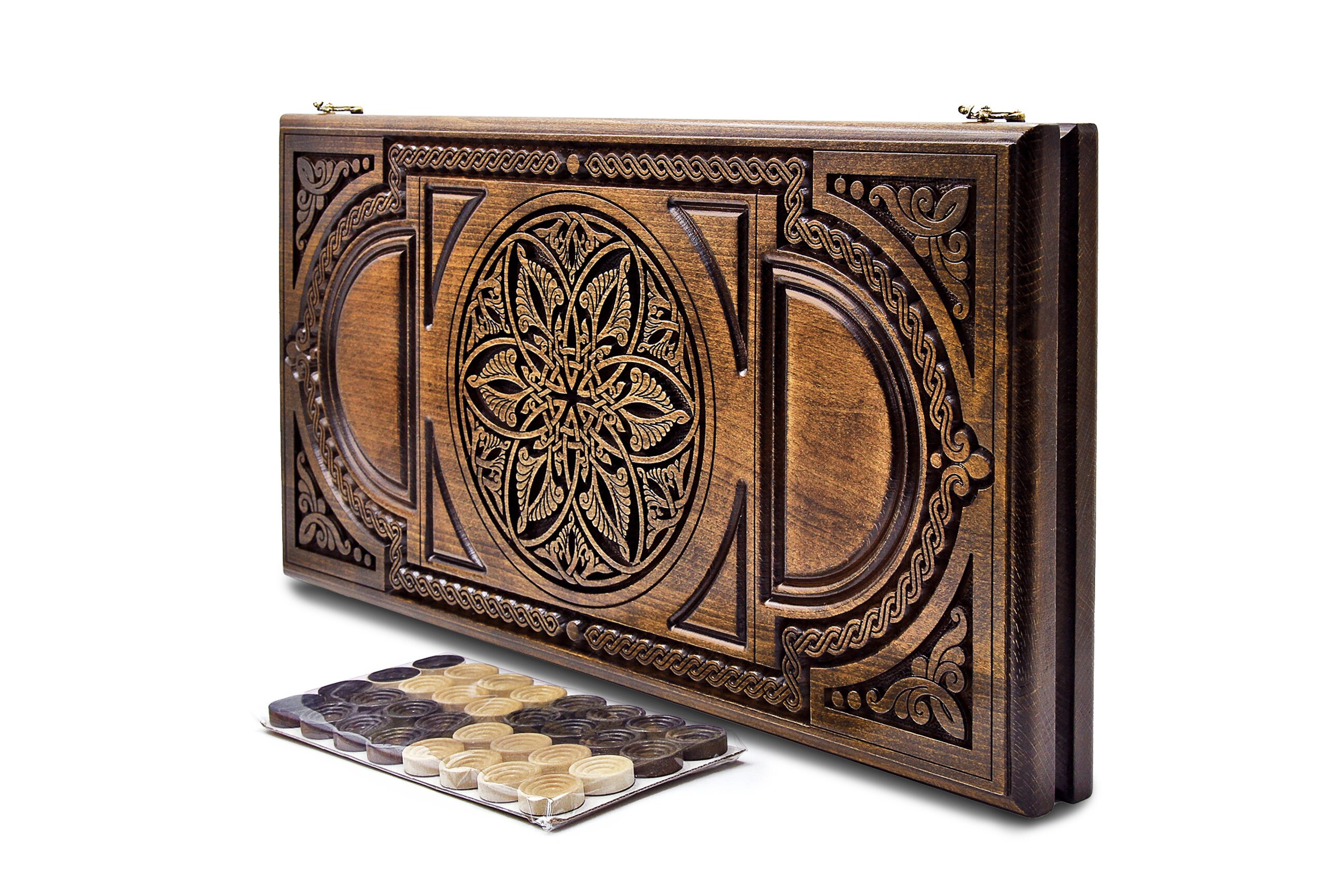 Armenian Backgammon set - Wooden Backgammon board - Handmade backgammon set wood nardi backgammon table game wooden game sets Christmas gift