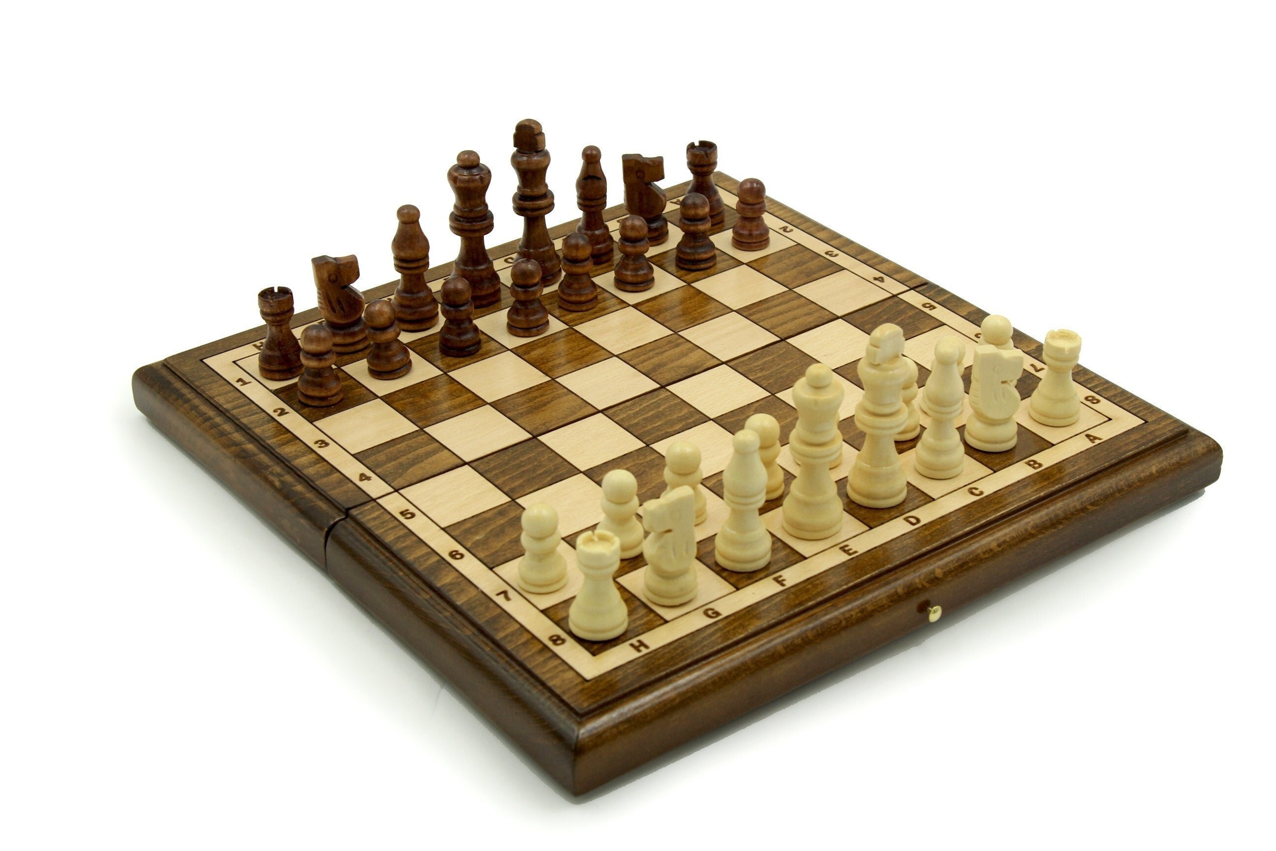 Wooden Chess set, 3 in 1 Handmade Chess, Backgammon and checkers, Wood chess pieces, Chess board, Personalized gift Express Delivery Options