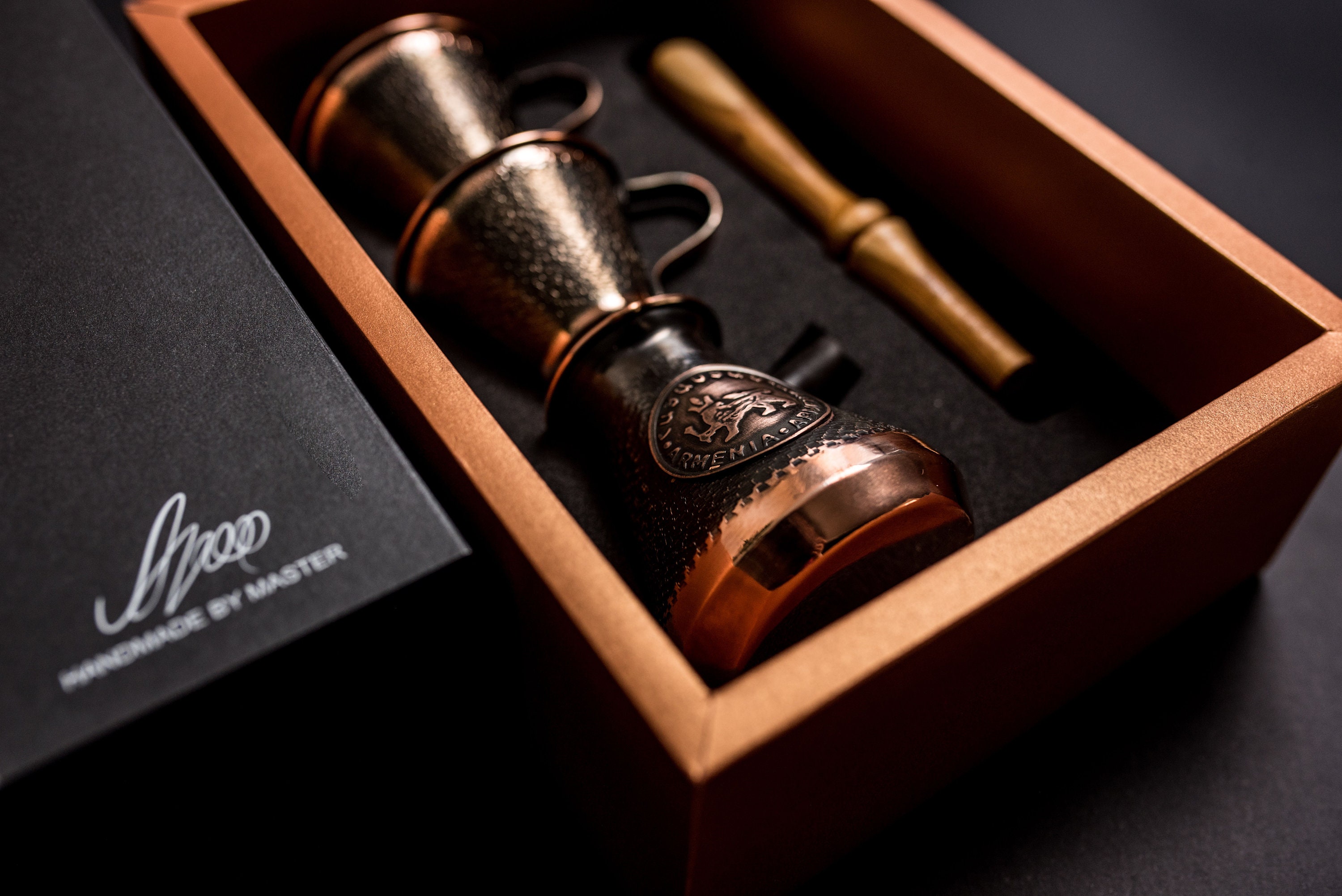 ARMENIAN Jazve and Two Cups Jazzve Cezve Ibrik Jezve - Etsy