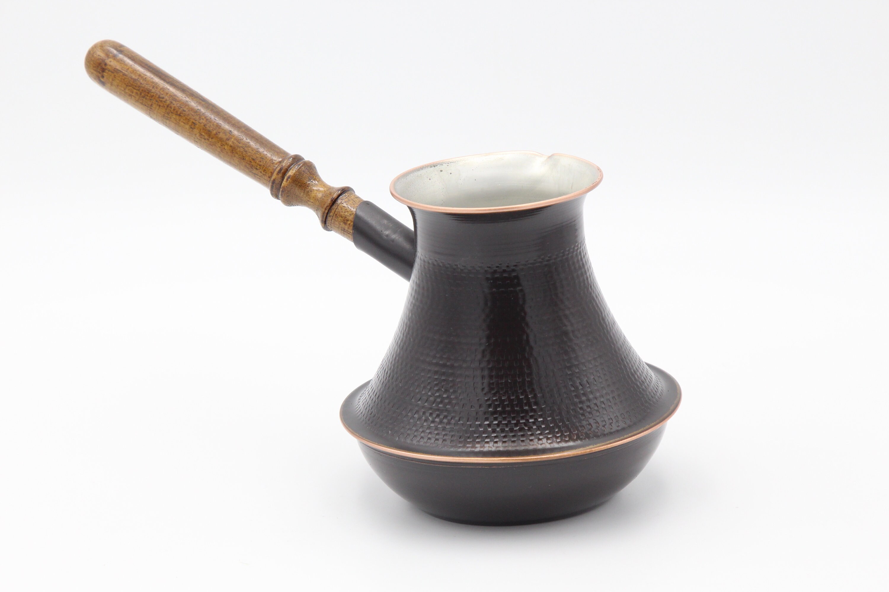 Induction Jezve Copper Turkish Coffee Pot Maker Cezve Ibrik Etsy