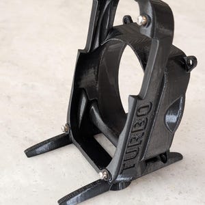 Bitaxe Gamma Turbo GT8OO/801 Mount – 60 or 80mm Fan Port, Heatset Brass Threads.