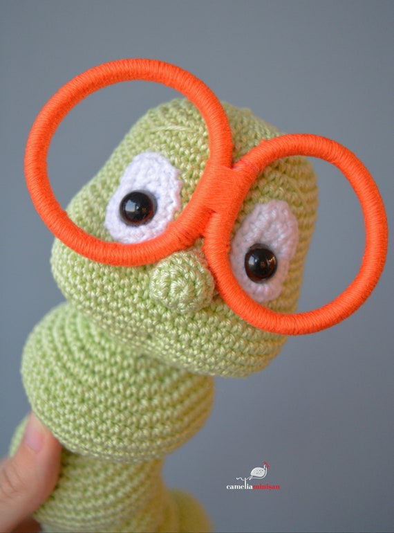 Glow Worm Crochet Pattern, Easy Crochet Glow Worm Pattern, Beginner Crochet  Pattern, DIY Gift 