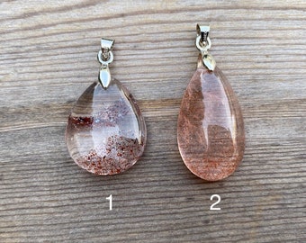Hydrohematite Necklace Natural Fine Polished Lepidocrocite Pendant With .925 Sterling Silver Gem Quality Esmeraldite With Bail And Chain