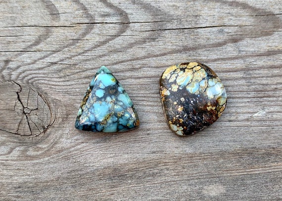 Seven Dwarfs Turquoise Cabochon Natural Fine Polished Turquoise 