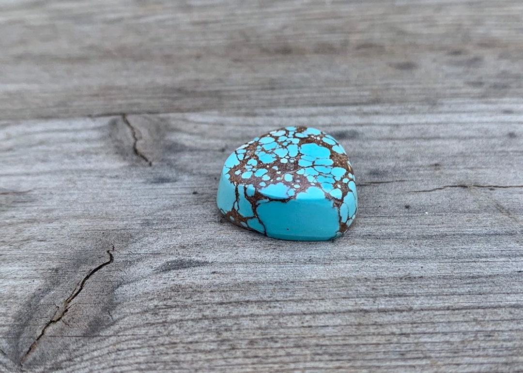 Gobi Desert Turquoise Cabochon Natural Unbacked Fine Polished Mongolian ...