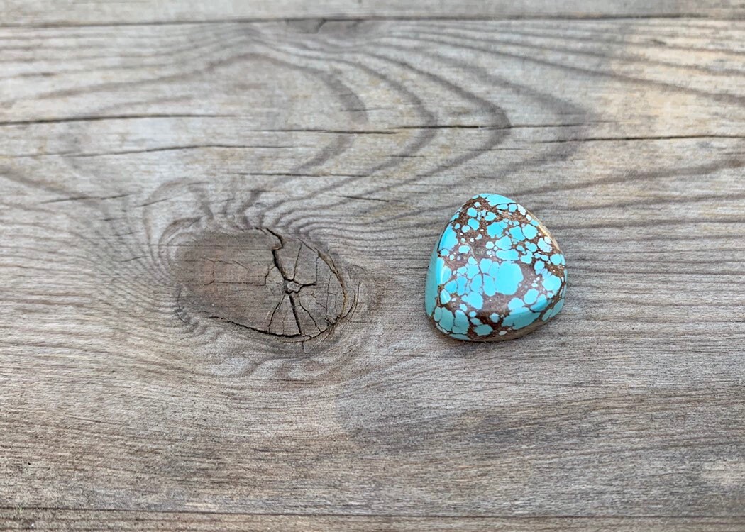 Gobi Desert Turquoise Cabochon Natural Unbacked Fine Polished Mongolian ...